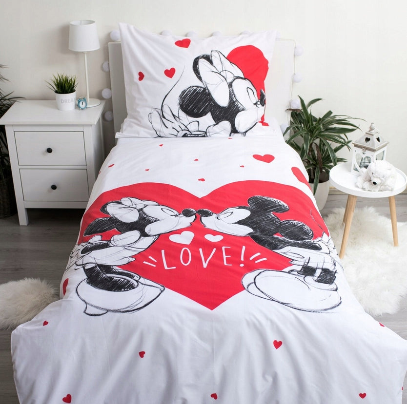 Bedding MICKEY MOUSE MICKEY DISNEY cotton quilt 140x200 pillow 70x90cm Manufacturer code 5300854