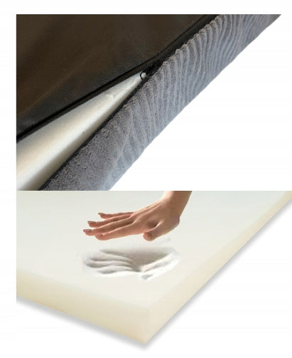 Bedding Mattress 100x70cm removable pillows freebie CORDUROY AS2 Length 100 cm