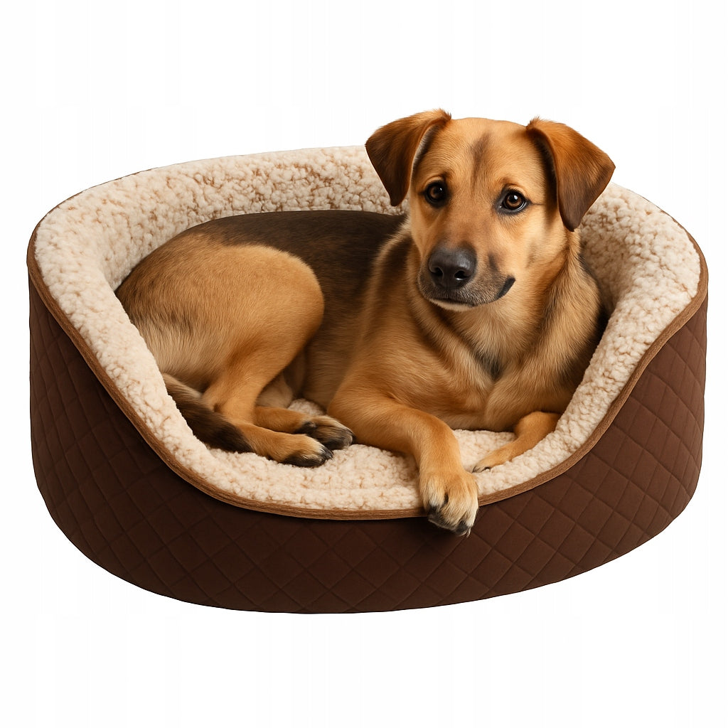 Bedding Playpen soft fluffy for cat dog L 82x68cm Brand ToolsMed