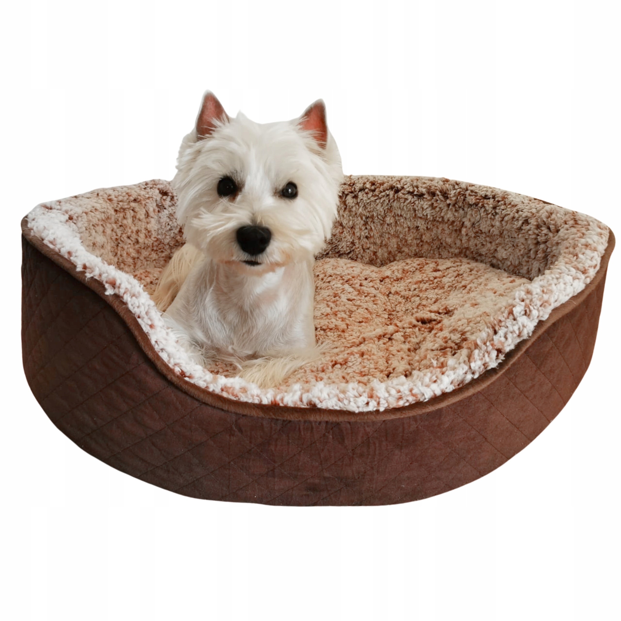 Bedding Playpen soft fluffy for cat dog M 62x58cm