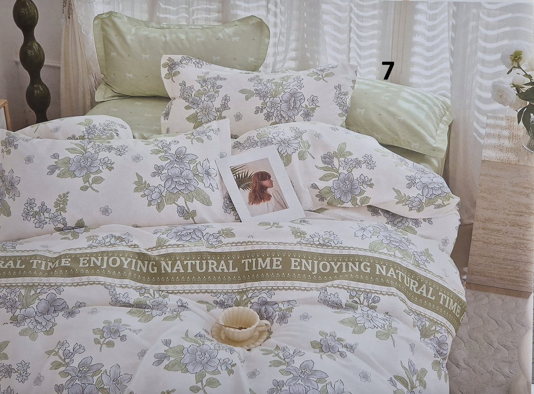 Bedding Set 100% Cotton 160x200cm + 2 Pillowcases 70x80 Assorted Designs