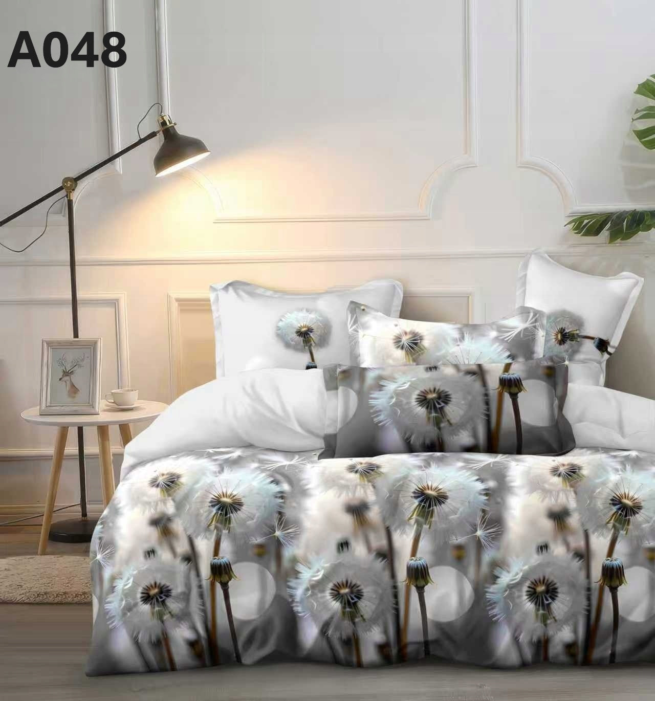 Bedding Set 200x220cm + 2 Pillowcases 70x80 Satin Cotton Various Designs