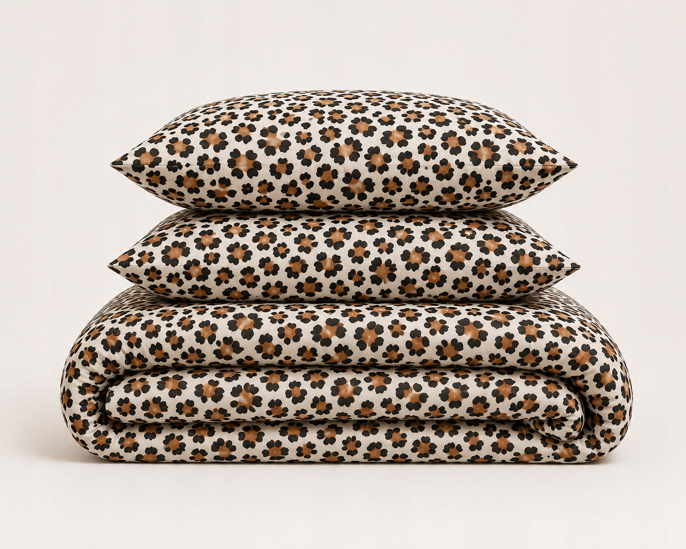 Bedding set 100% cotton Mengtianzi B-1676 leopard 200x220 3el Packaging status original