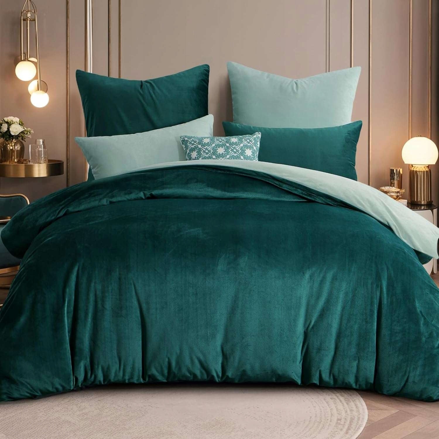 Bedding set 135x200cm pillowcase 80x80cm GREEN Manufacturer code B0DYNS8ZYT