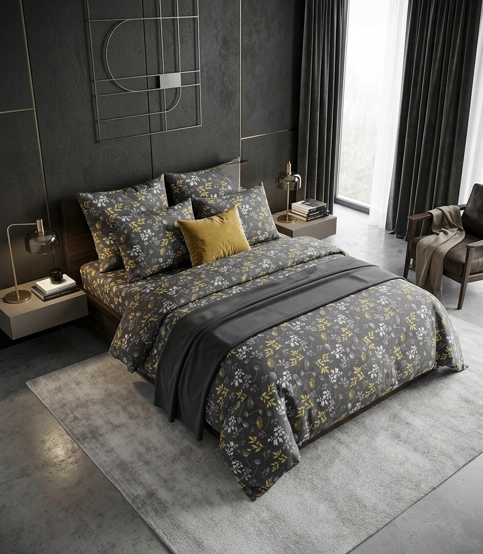 Bedding set 160x200 cm Cotton With Flowers Poland 100% Cotton pattern 5 Manufacturer code IK Izabella Korytkowska HOME POLSKA
