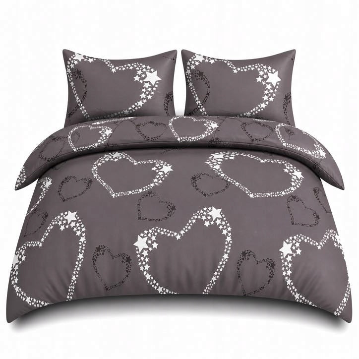 Bedding set 180x200 3 piece cotton zipper lots of designs