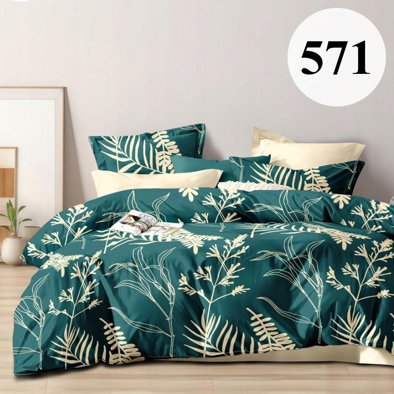 Bedding set 200x220 + 2 Pillowcases 70x80 Double-sided NICE Delicate PATTERNS Packaging status original