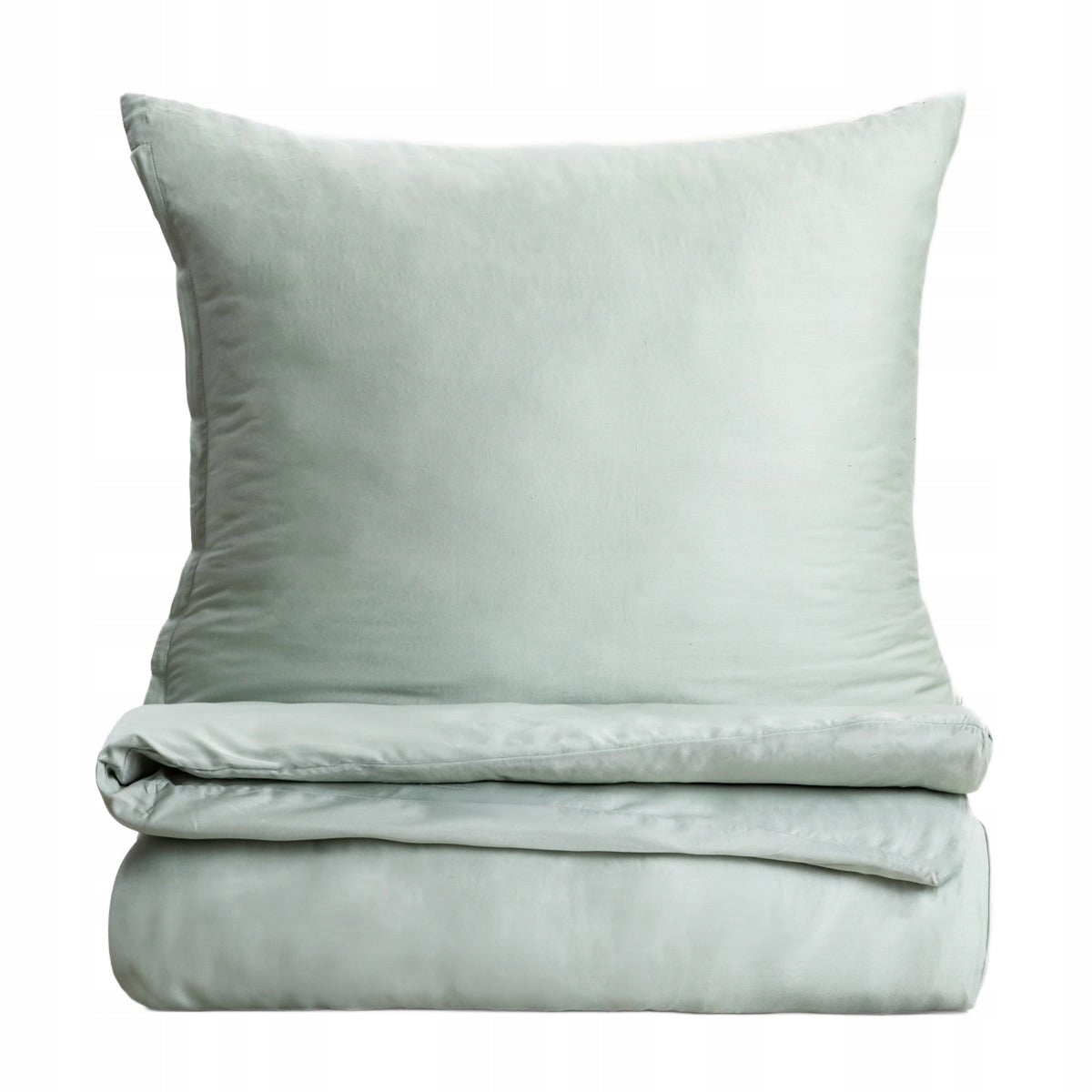 Bedding set 220x200 bedding AVELIA satin smooth pistachio HOMLA
