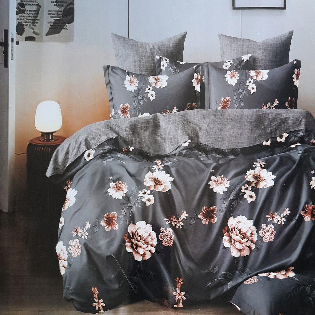 Bedding set satin cotton 200x220 4-piece different designs Packaging status original