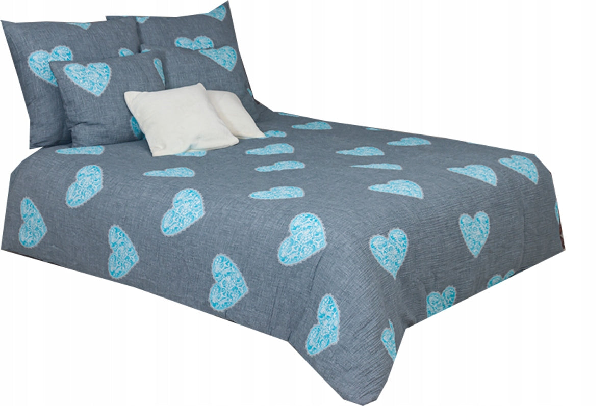 Bedding with BARK BIELAWA 160x200 Polish Product Cotton Bark