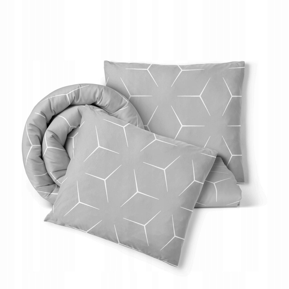 Bedding with Bark 160x200 + 2x70x80 Cotton 100% Bielawa Polish Product - mile