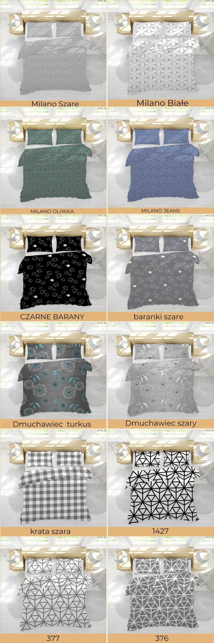 Bedding with bark 160x200cm + 70x80cm THICK Poland BARK 100% Cotton with buttons Packaging status original