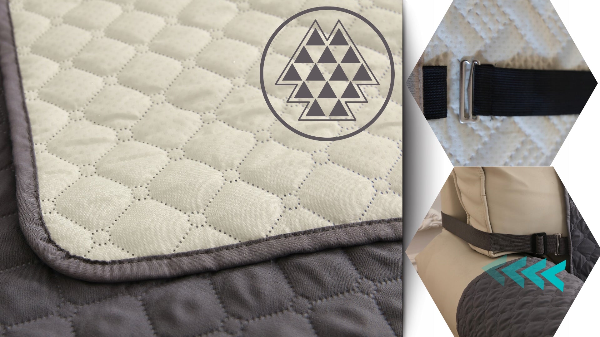 Bedspread Dog Protective Couch Non-Slip Waterproof 167x193 Manufacturer code Mata ochronna na łóżko dla psa