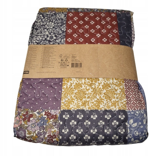 Bedspread JYSK polyester 140 cm x 200 cm multicolor EAN (GTIN) 5703288109780