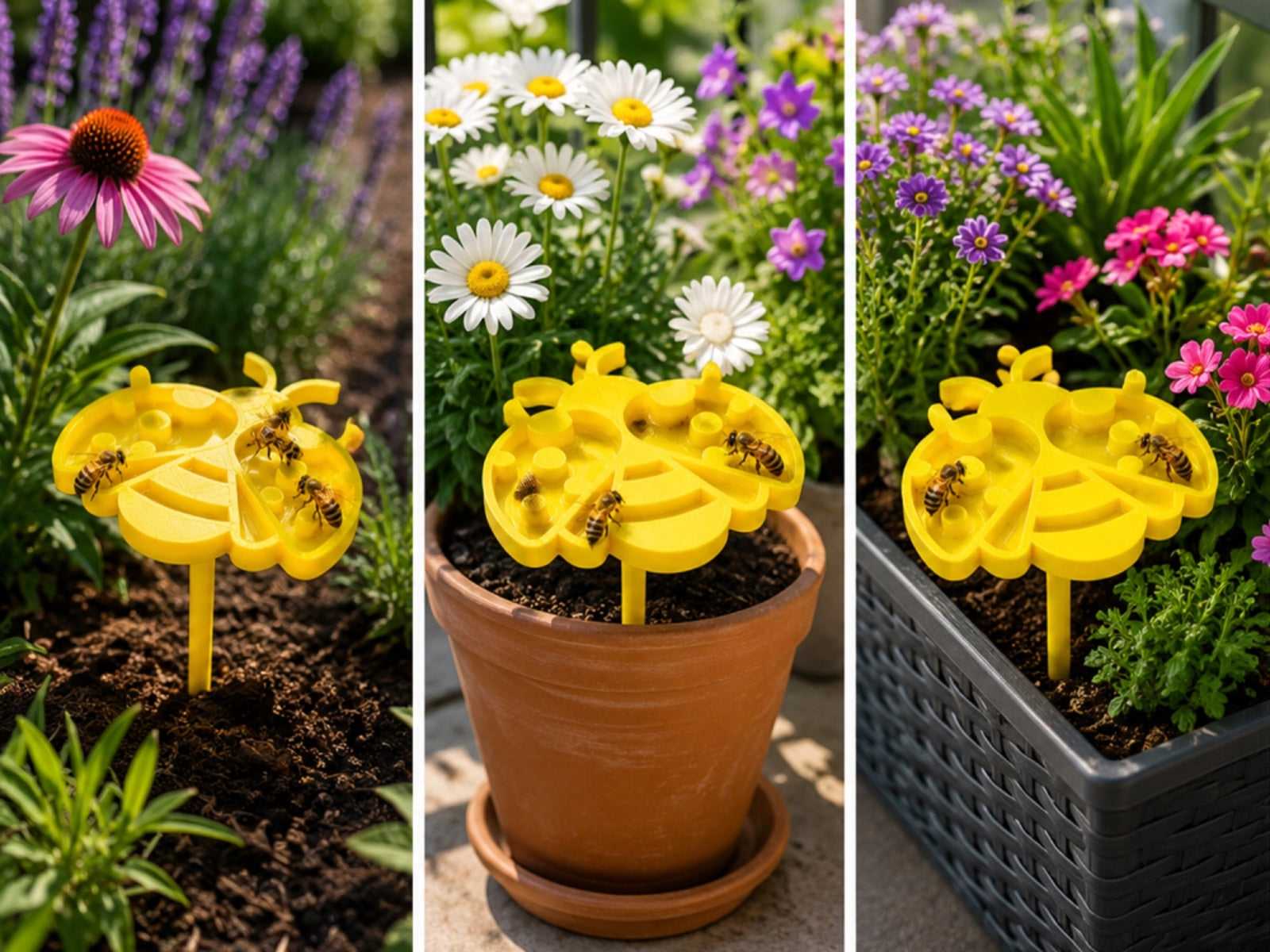 Bee Drinker For Garden Water Stand For Insects Pollinators Manufacturer 3D