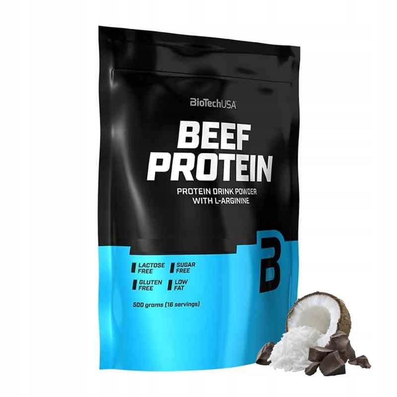 Beef Protein Conditioner Chocolate Coconut Mass Beef Prorein 500g