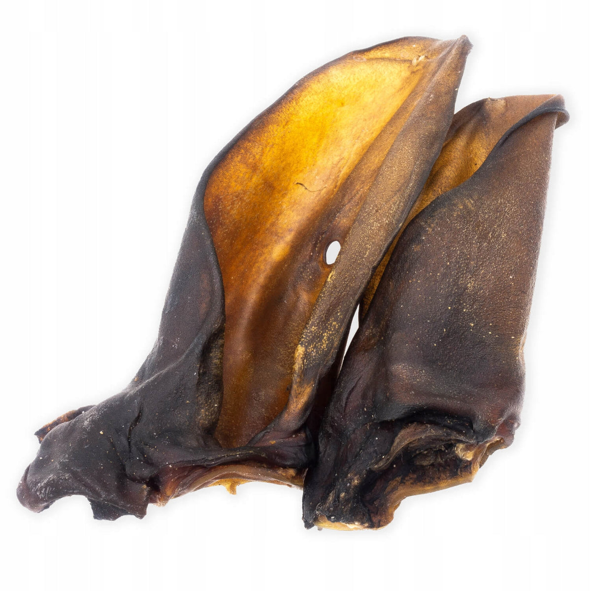 Beef ears dried natural teether 4DOGS 10pcs. Flavor beef