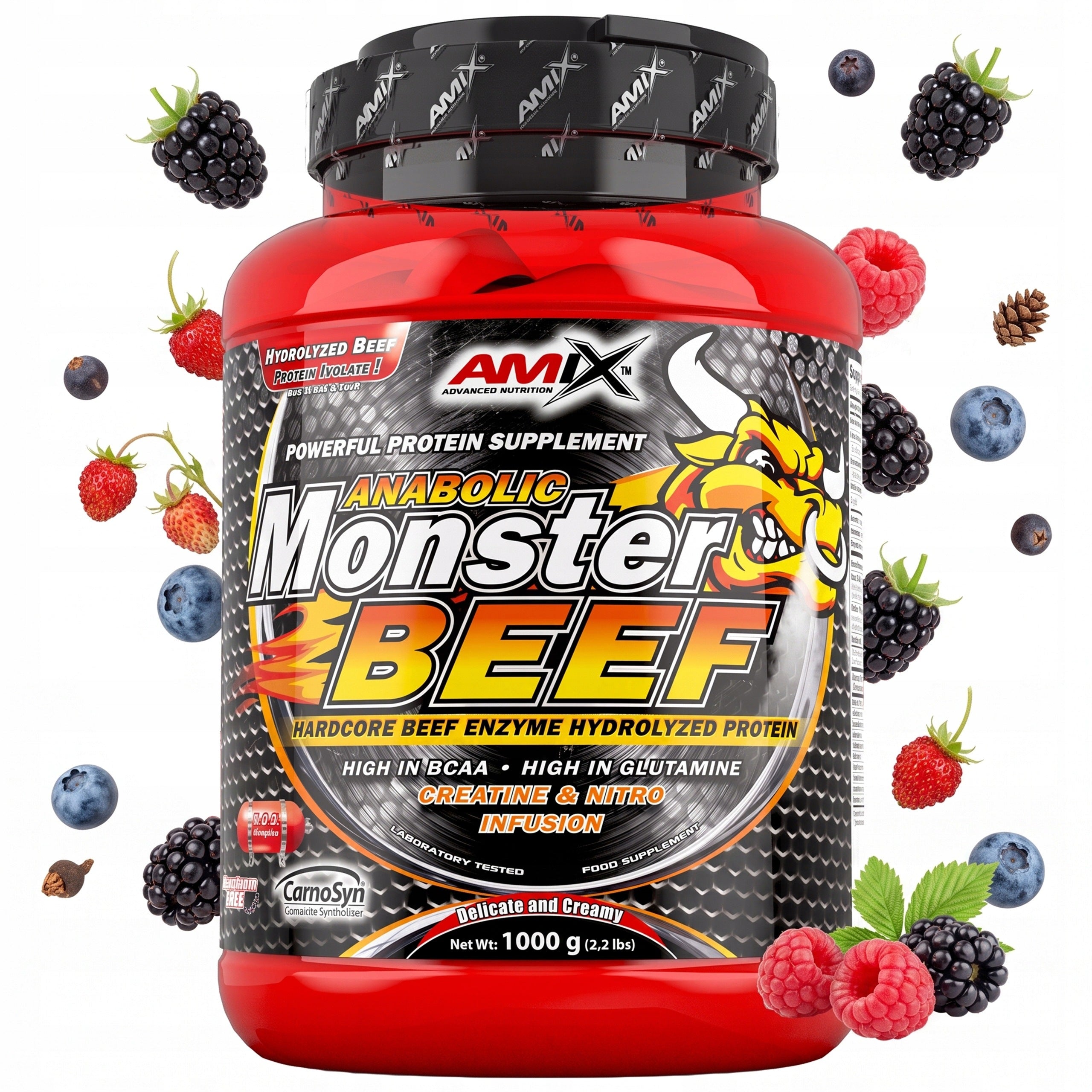 Beef protein hydrolyzate nutrient 2 2 kg 90g per 100g lactose-free gluten