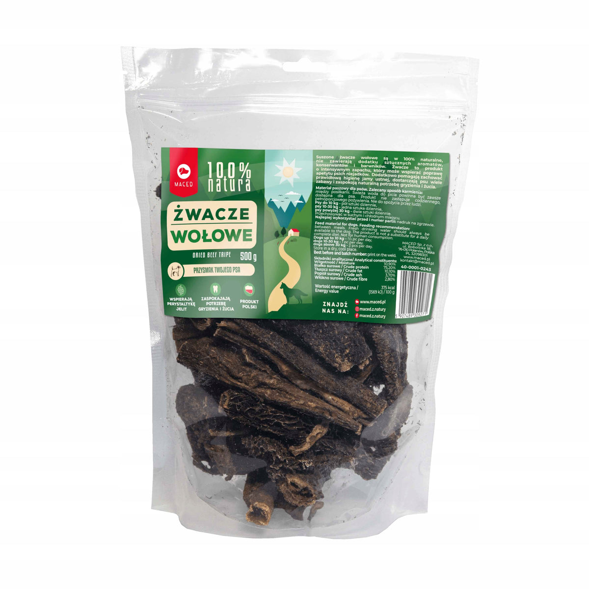 Beef rumens Maced 500g