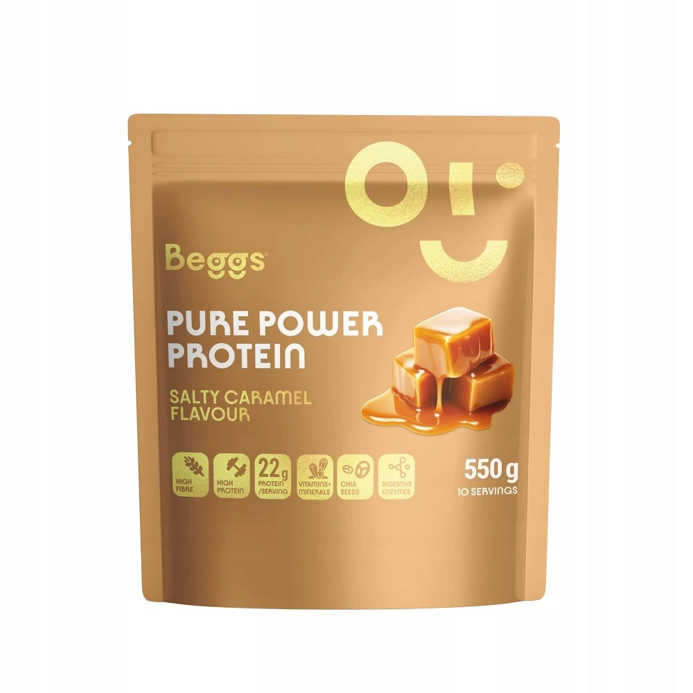 Beggs Pure Power Protein Salty Caramel 550g