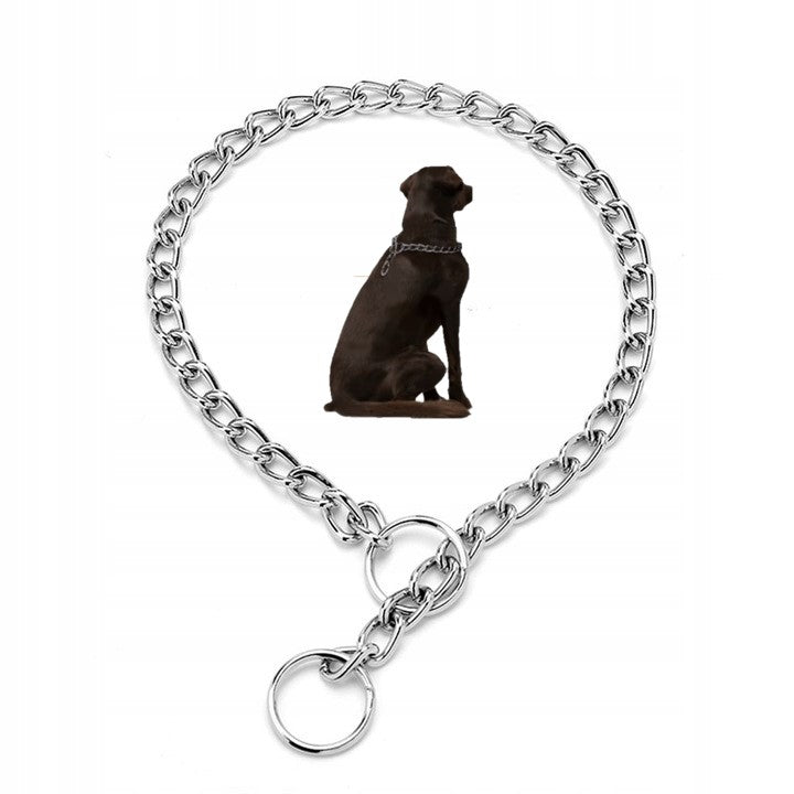 Behavioral collar training choke M/L length 50 cm chain