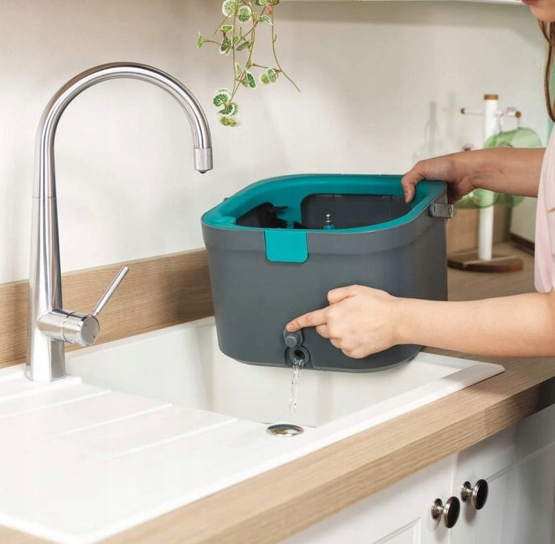 Beldray Anti-Bac Rotary Mop Flat with Bucket Antibacterial 2 Tips Manufacturer code 5054061630985