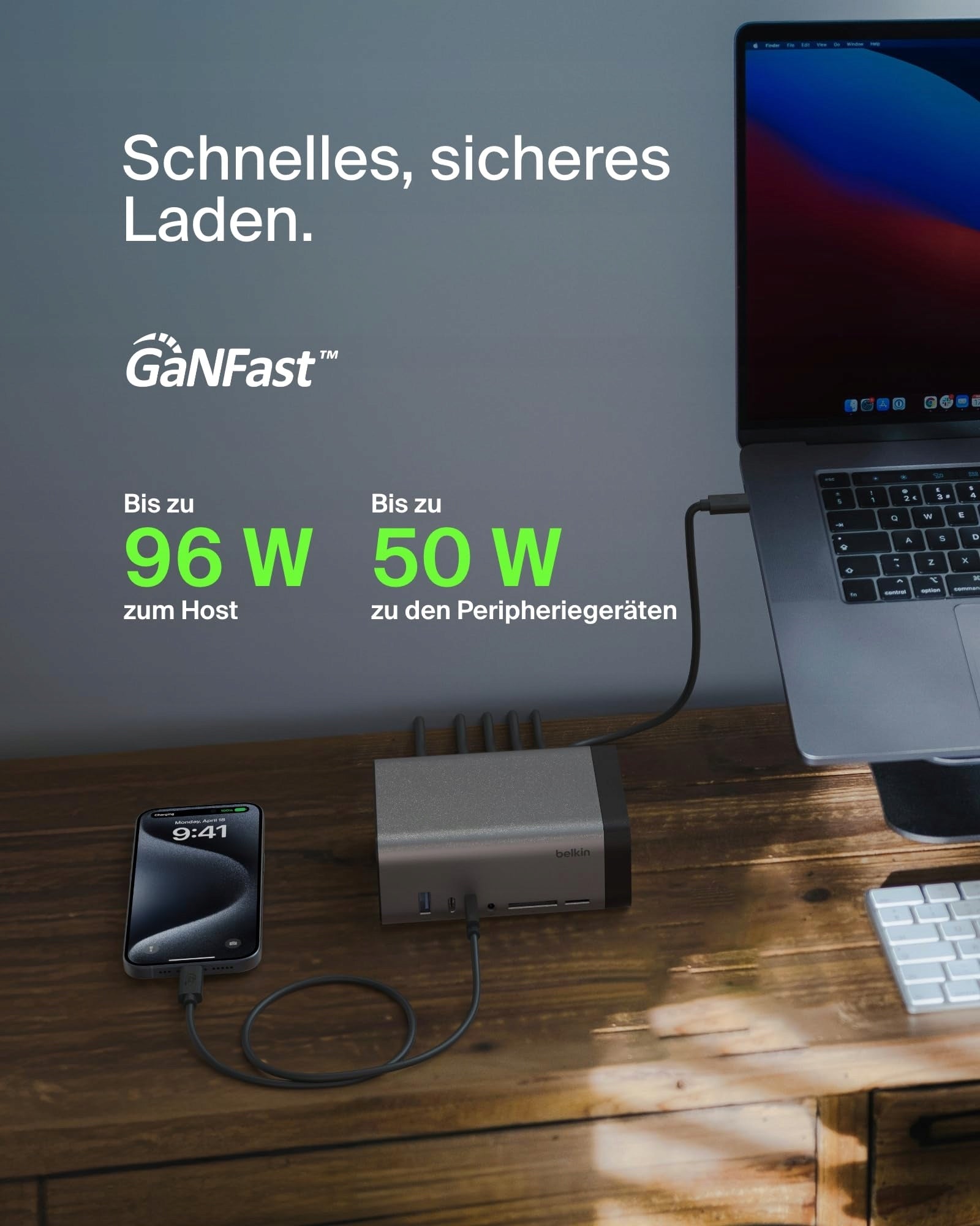 Belkin USB-C 11-in-1 Pro GaN Docking Station (150W) Manufacturer Belkin