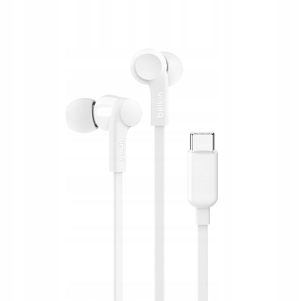 Belkin USB-C IN-EAR Headphone White