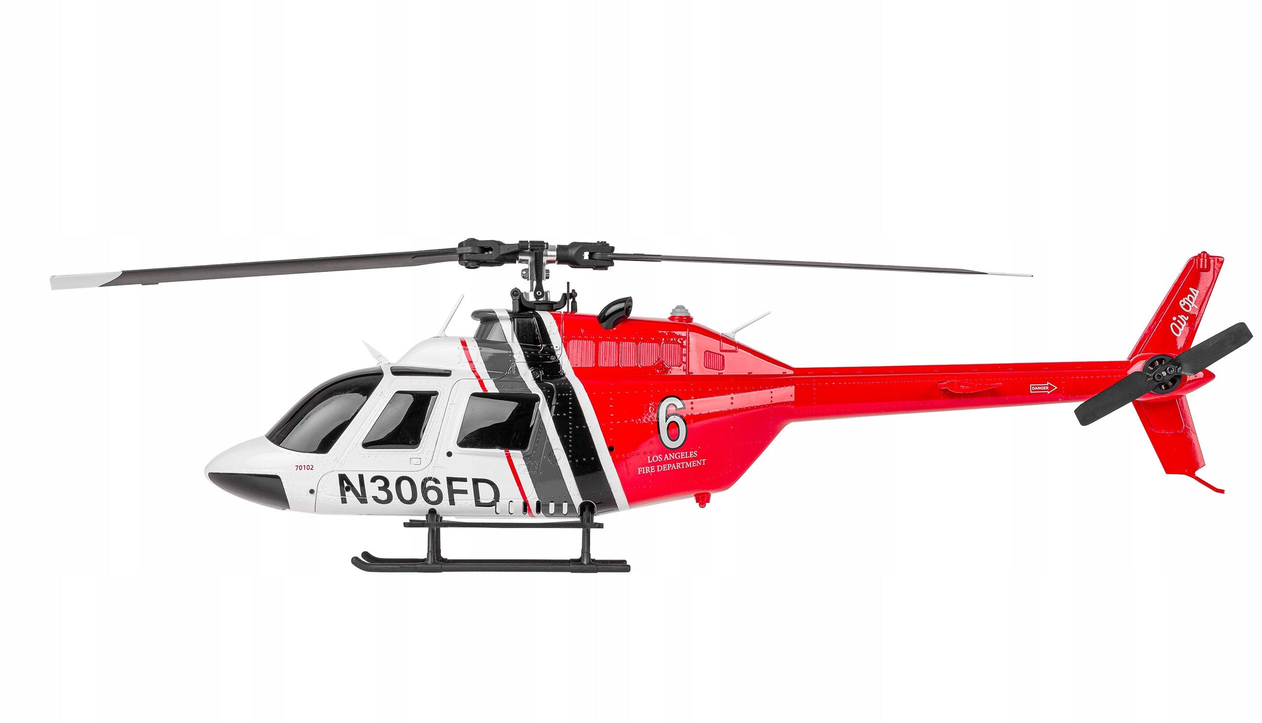 Bell 206 Jet Ranger PRO, 6ti kanálový RC vrtulník CP, 6G RTF Brushless Kid's age 16＋ years