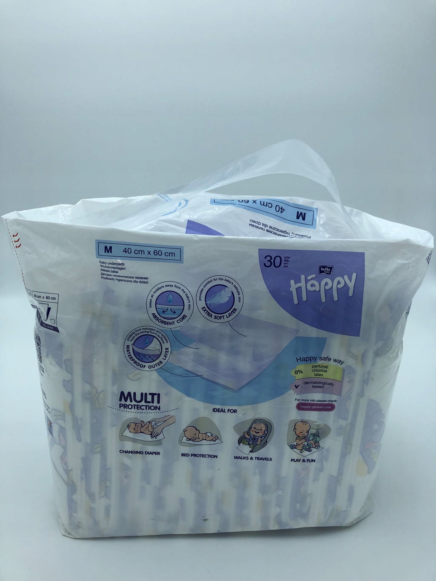 Bella Baby Happy Baby sanitary pads 40 × 60 cm (30 pcs.) Brand Bella Baby Happy