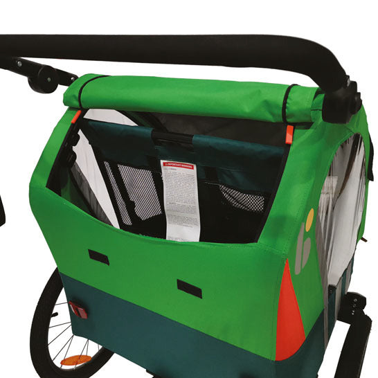 Bellelli Trailblazer Combined stroller for 2 children green Model Trailblazer