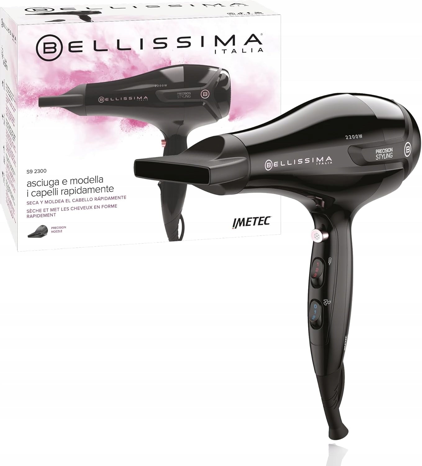 Bellissima Imetec S9 2300 Hairdryer 2200 W