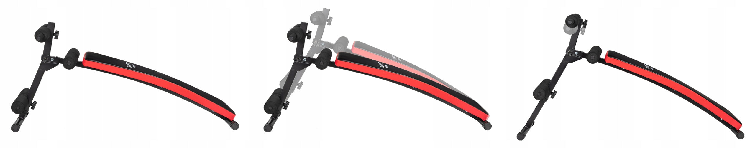 Belly Bench Slant Adjustable FUNFIT + Training Expanders For for biceps muscle for crunches for back for chest muscles for triceps muscle multifunctional