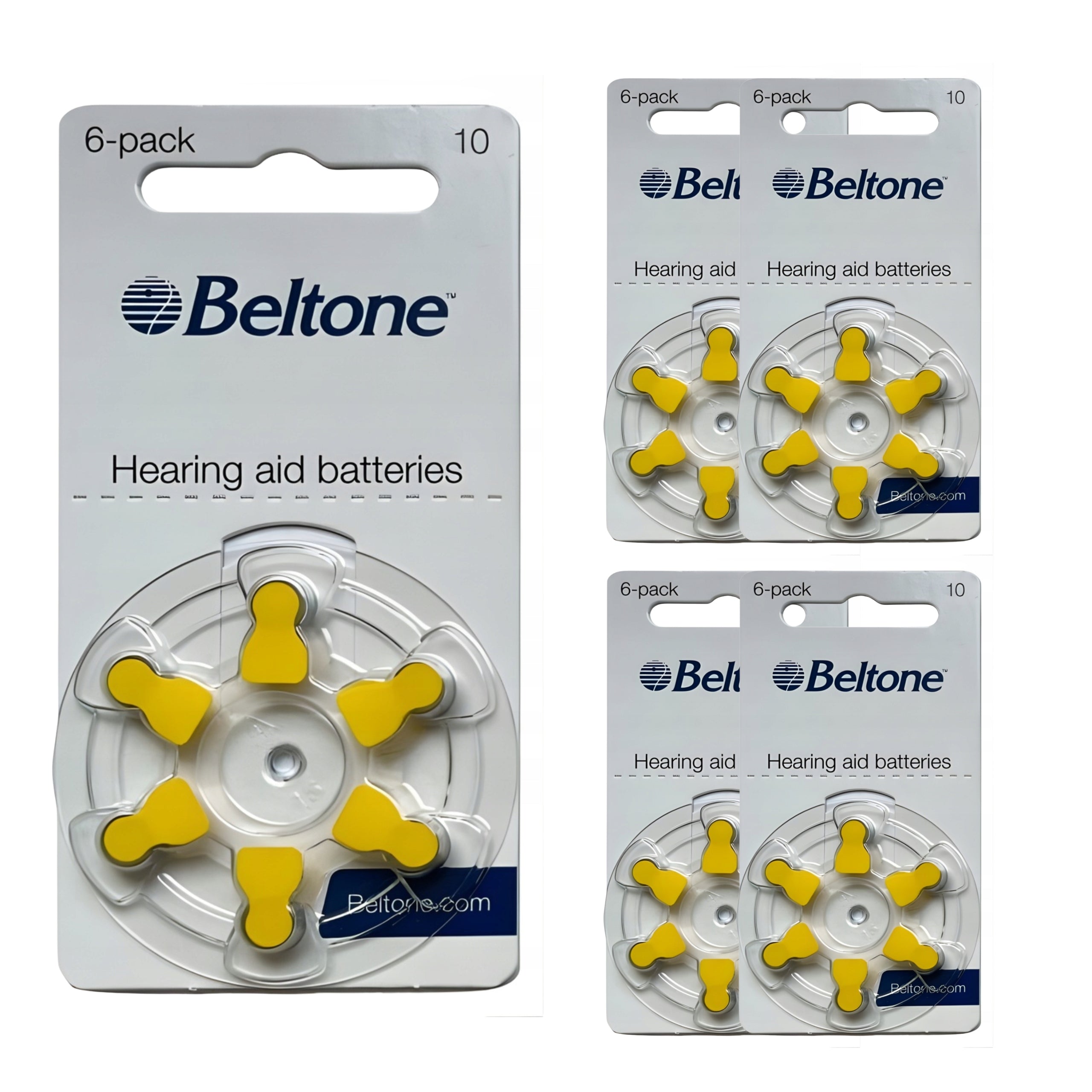 Beltone Hearing Aid Batteries 10 - 5 Leaves (30 Pieces Battery)