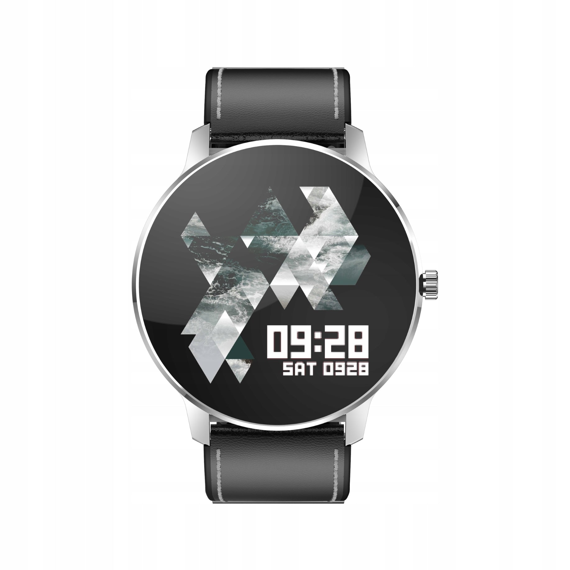 Bemi ARI Silver Smartwatch Two Straps Chrome/Black Bluetooth 1.3 Cali 64MB Packaging status original