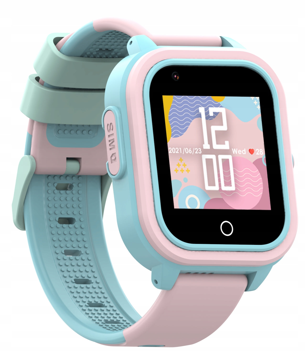 Bemi Links Pink Smartwatch Kids GPS AGPS LBS Wifi LTE SOS Button