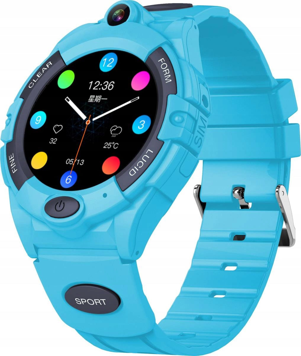 Bemi SPORT Blue Smartwatch Kids Bluetooth GPS 240x240px Wifi
