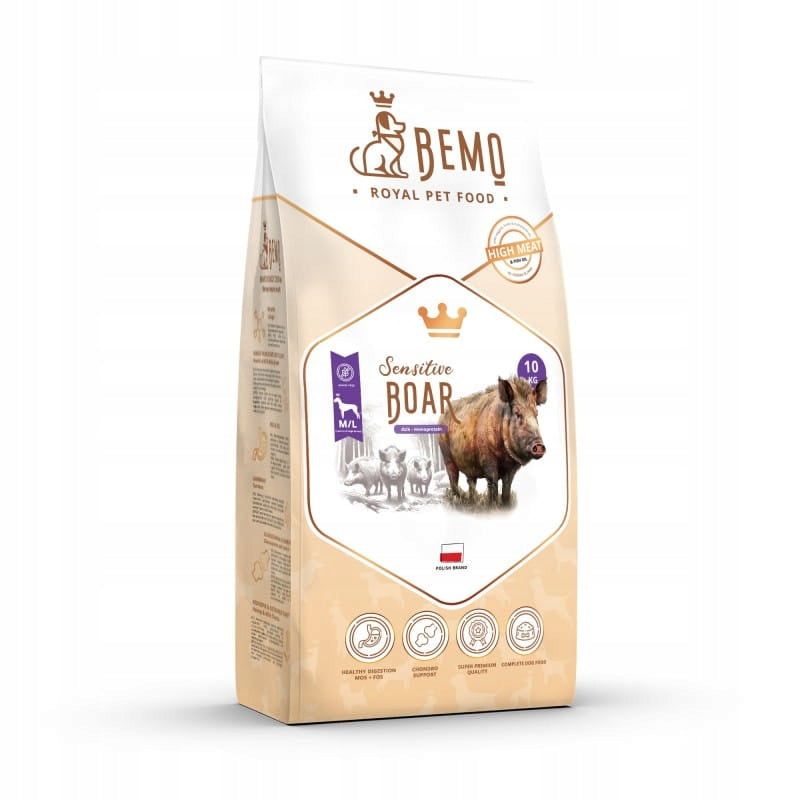 Bemo Sensitive Adult M/L Boar Monoprotein Hypoallergenic 10kg Manufacturer code 5904966790645