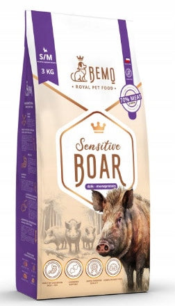 Bemo Sensitive Adult S/M Boar Monoprotein Hypoallergenic 3kg