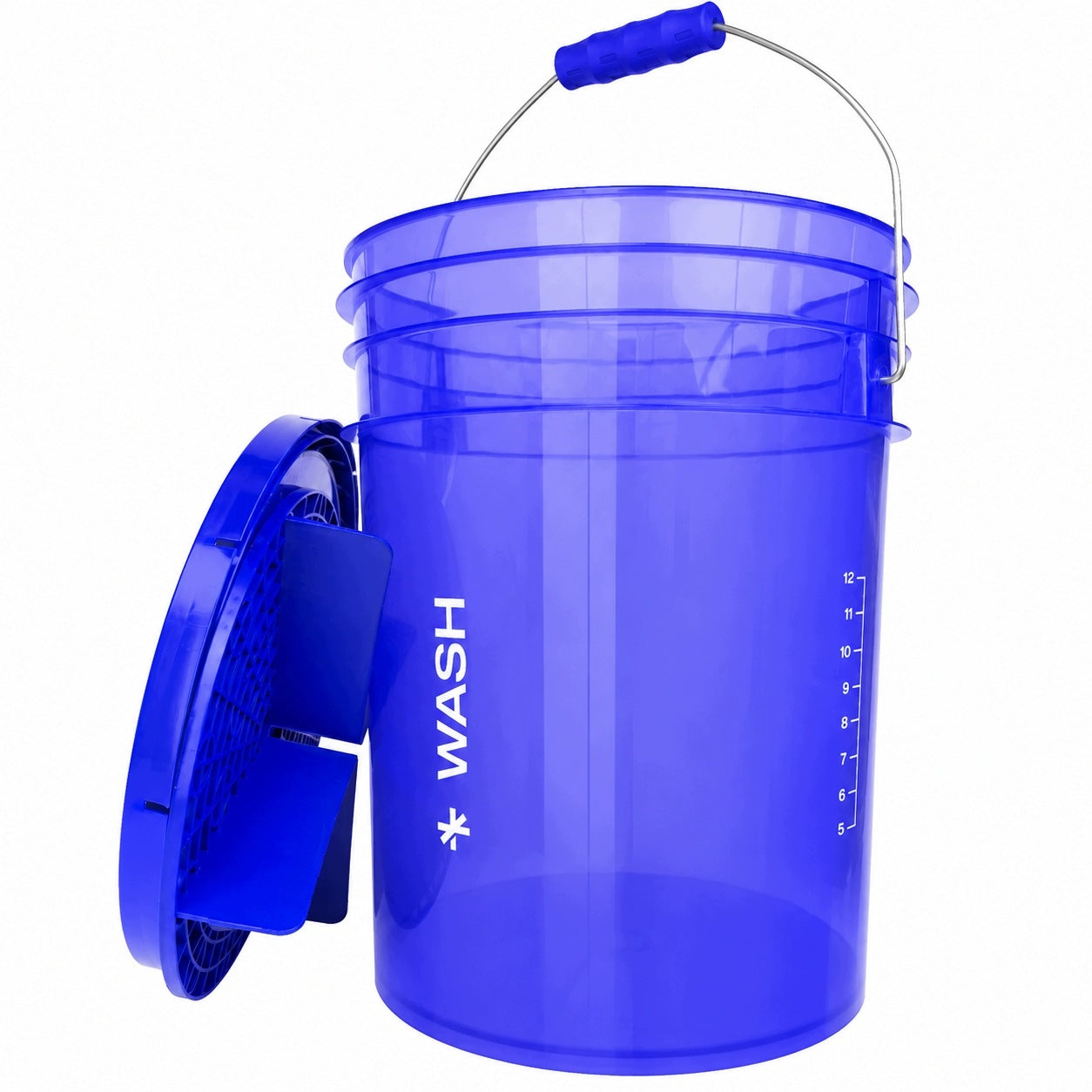 BenBow WASH bucket 20 L with blue separator + push-in lid