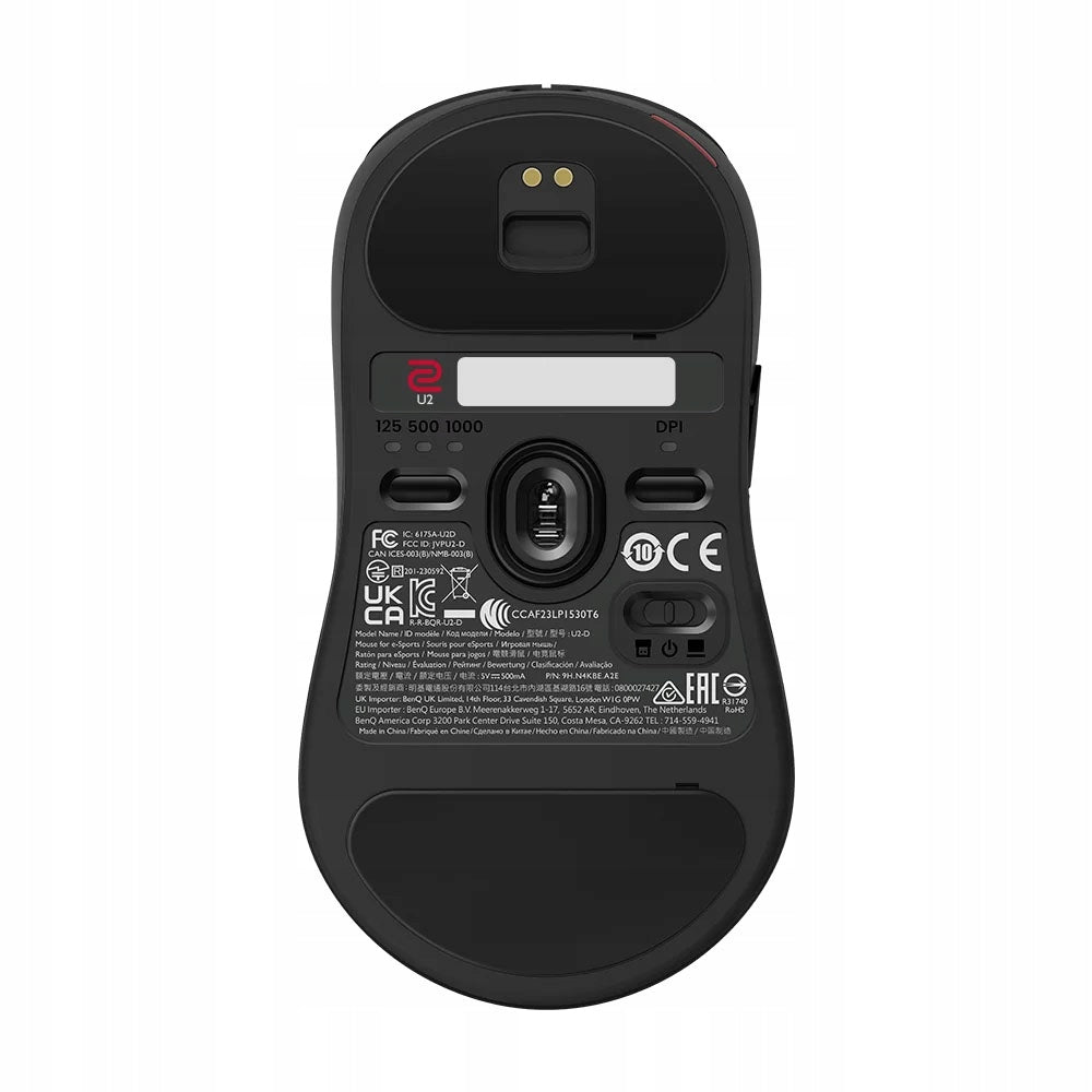 BenQ Zowie U2 wireless gaming mouse 3200DPI 60g black Model 9H.N4KBE.A2E
