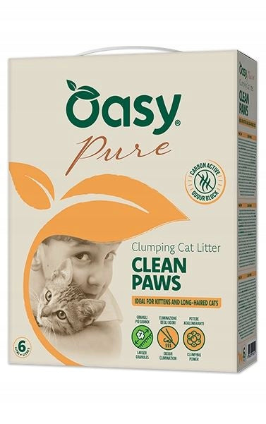 Benchwork cat litter box OASY CLEAN PAWS 6L ACTIVATED CARBON
