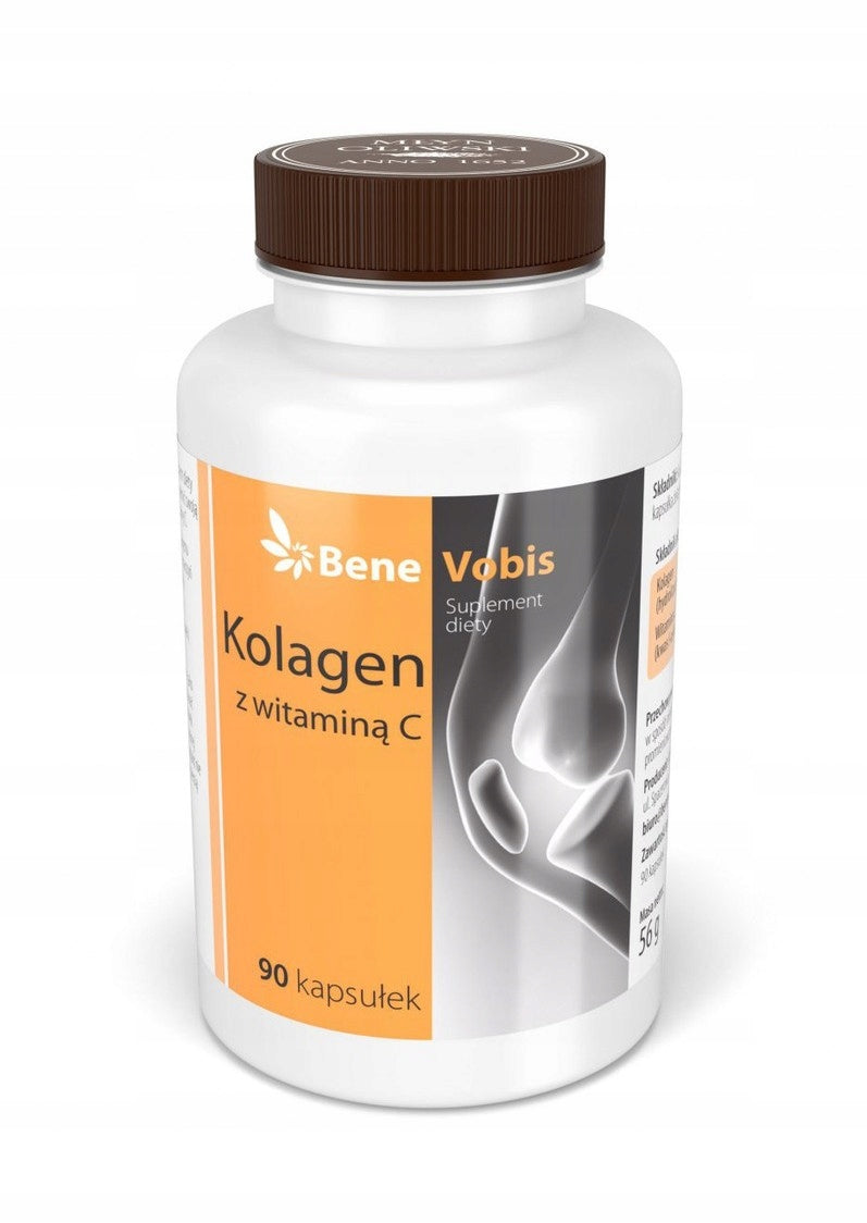 Bene Vobis Collagen with Vitamin C 90 capsules Expiration date not specified