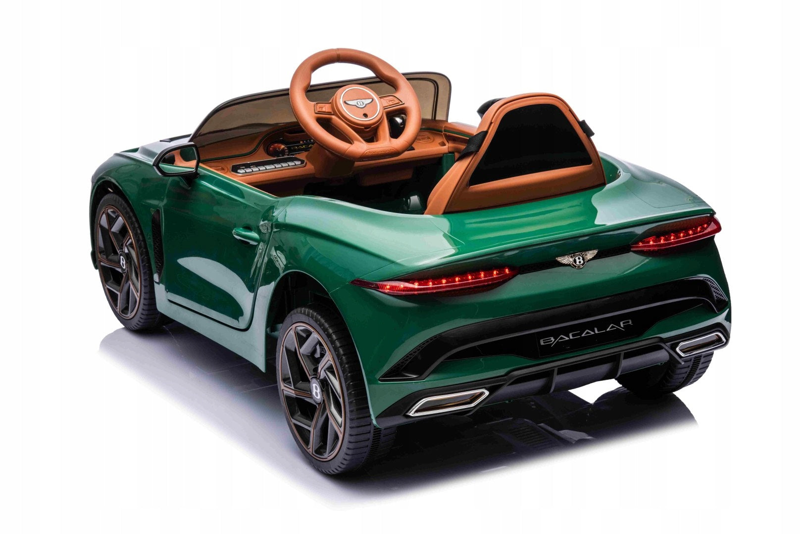 Bentley Bacalar Battery Car for Kids Green + Remote Control + EVA + Free Color green