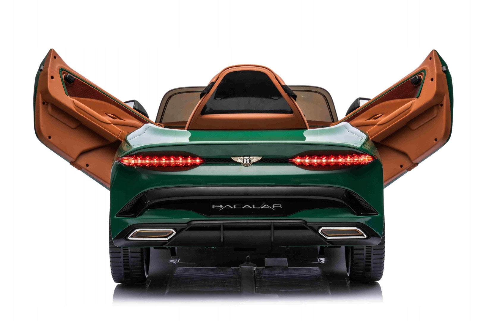 Bentley Bacalar Battery Car for Kids Green + Remote Control + EVA + Free Maximum load 30 kg