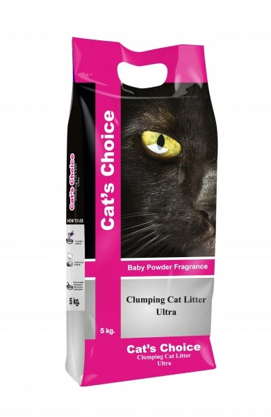 Bentonite Cat Litter Baby Powder Indian Cat Litter 5L Clumping Manufacturer code CCBP5L
