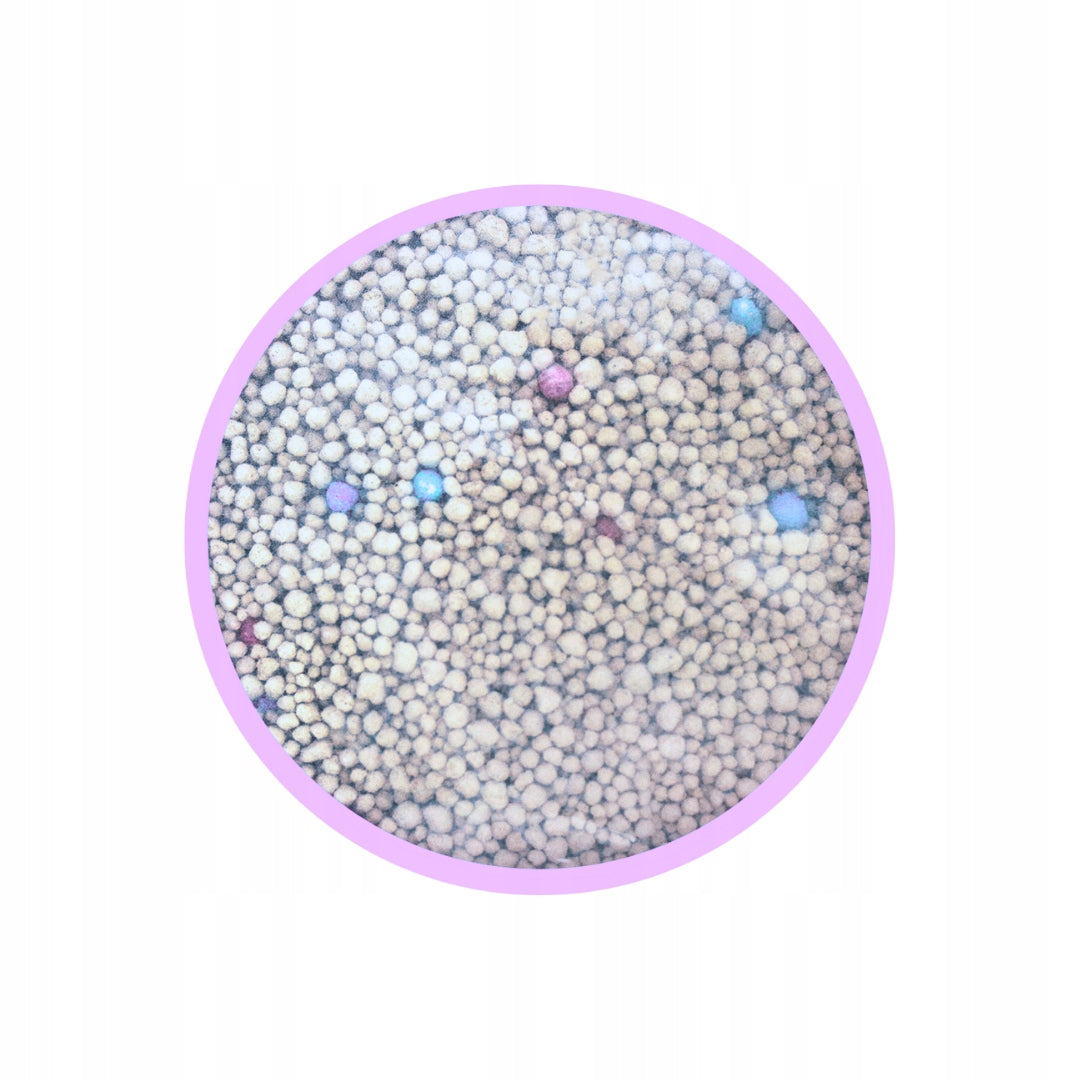 Bentonite Litter for Cat Clumping FINE ELMO LAVENDER 3x10l Brand Elmo