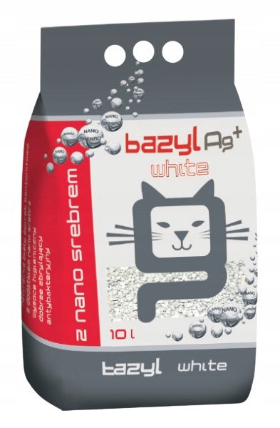 Bentonite litter Bazyl unscented clumping 10 l