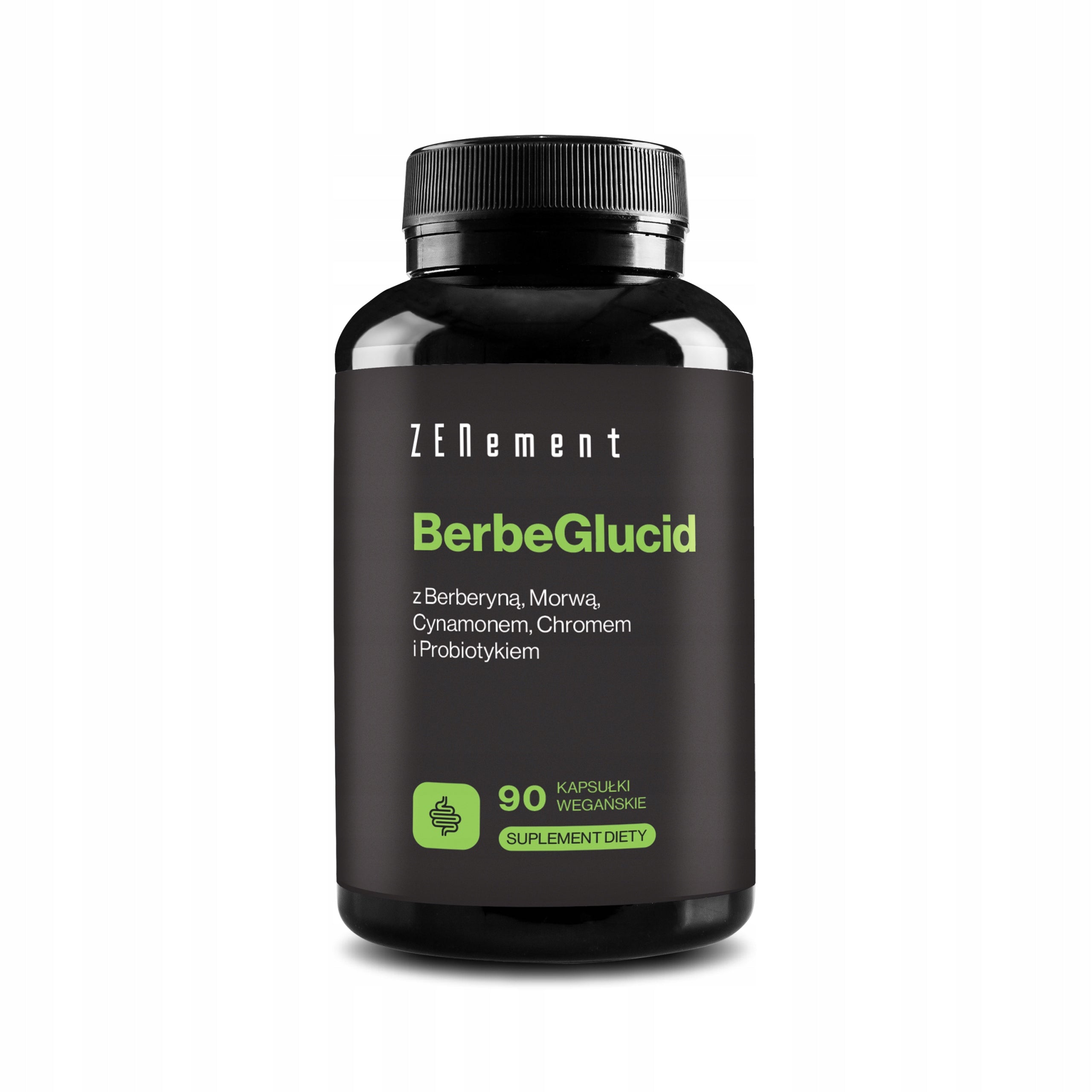 BerbeGlucid Berberine, Mulberry, Cinnamon, Chromium, Probiotic 90 Capsules