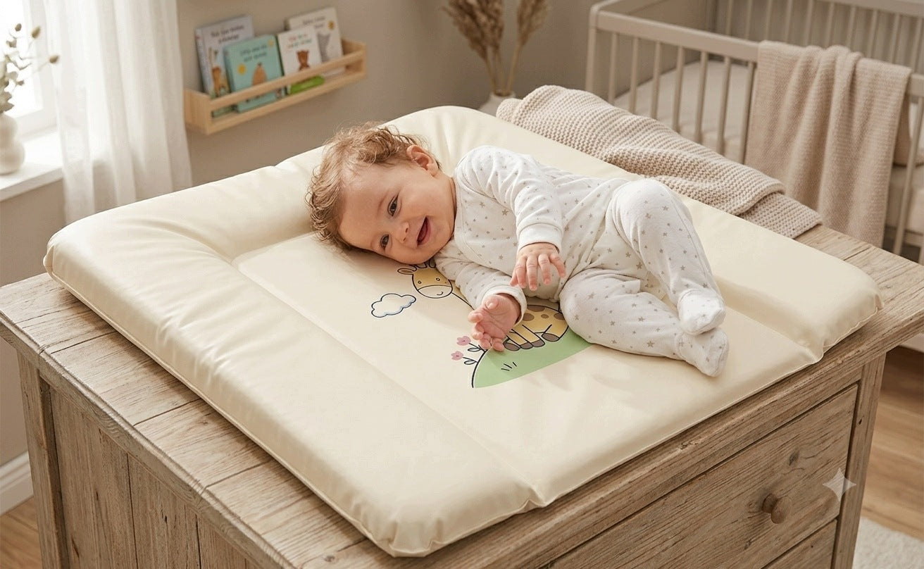 Berber - soft changing table for chest of drawers 70x80 cm, mat, oilcloth for babies Medical device no